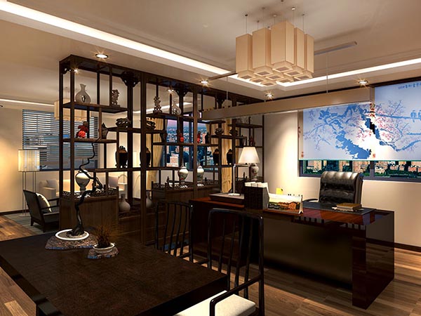 济南办公室装修各个区域的技巧